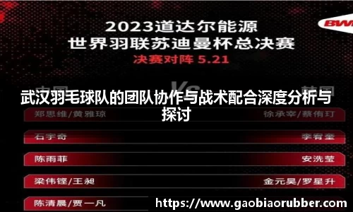 武汉羽毛球队的团队协作与战术配合深度分析与探讨